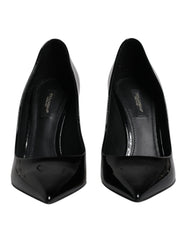 Dolce & Gabbana Black Patent Leather High Heels Pumps Shoes -   -  Dolce & Gabbana.