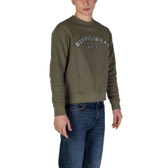 Refrigiwear Green Cotton Sweatshirt -   -  Refrigiwear.