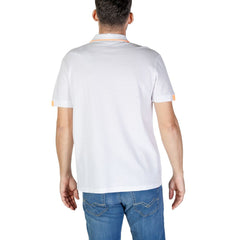 Refrigiwear White Cotton Polo Shirt -   -  Refrigiwear.
