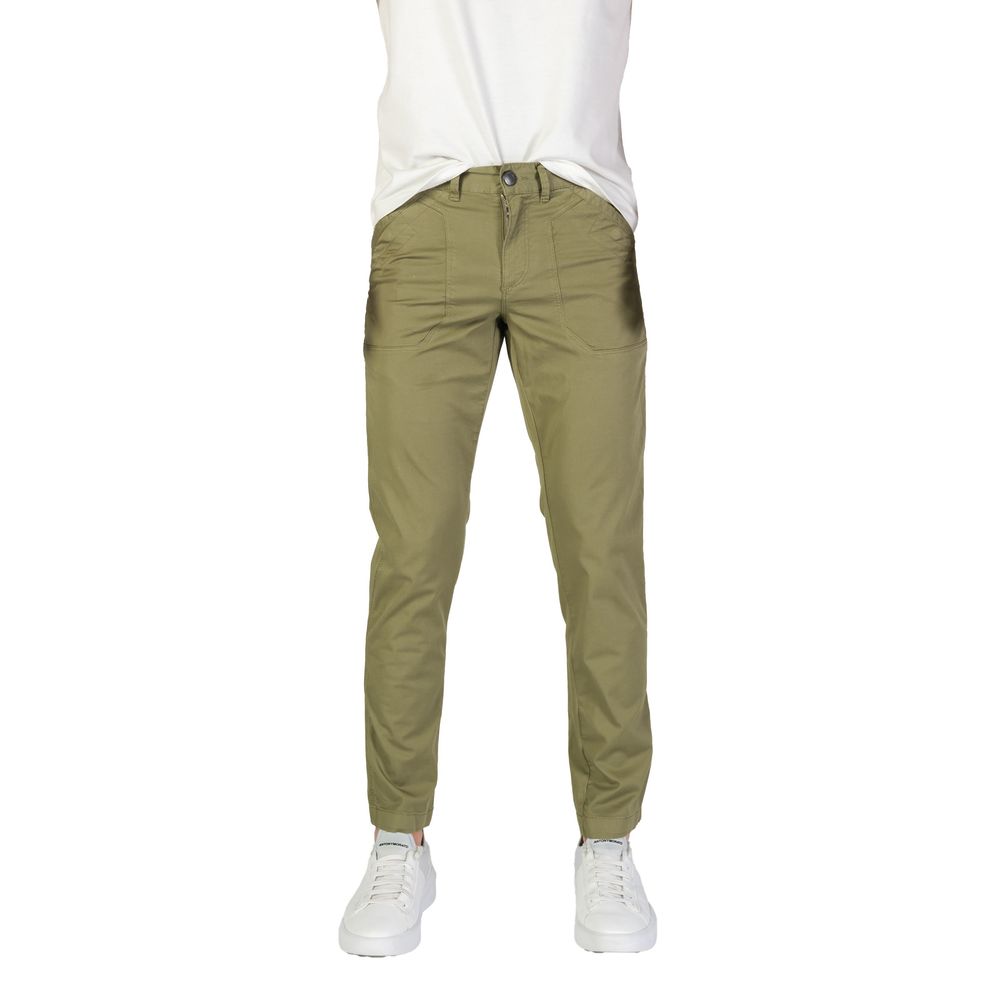 Refrigiwear Green Cotton Pant -   -  Refrigiwear.