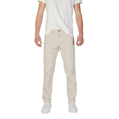 Refrigiwear Beige Cotton Pant -   -  Refrigiwear.