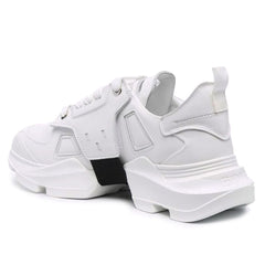 Les Hommes White Calfskin Men Sneaker -   -  Les Hommes.