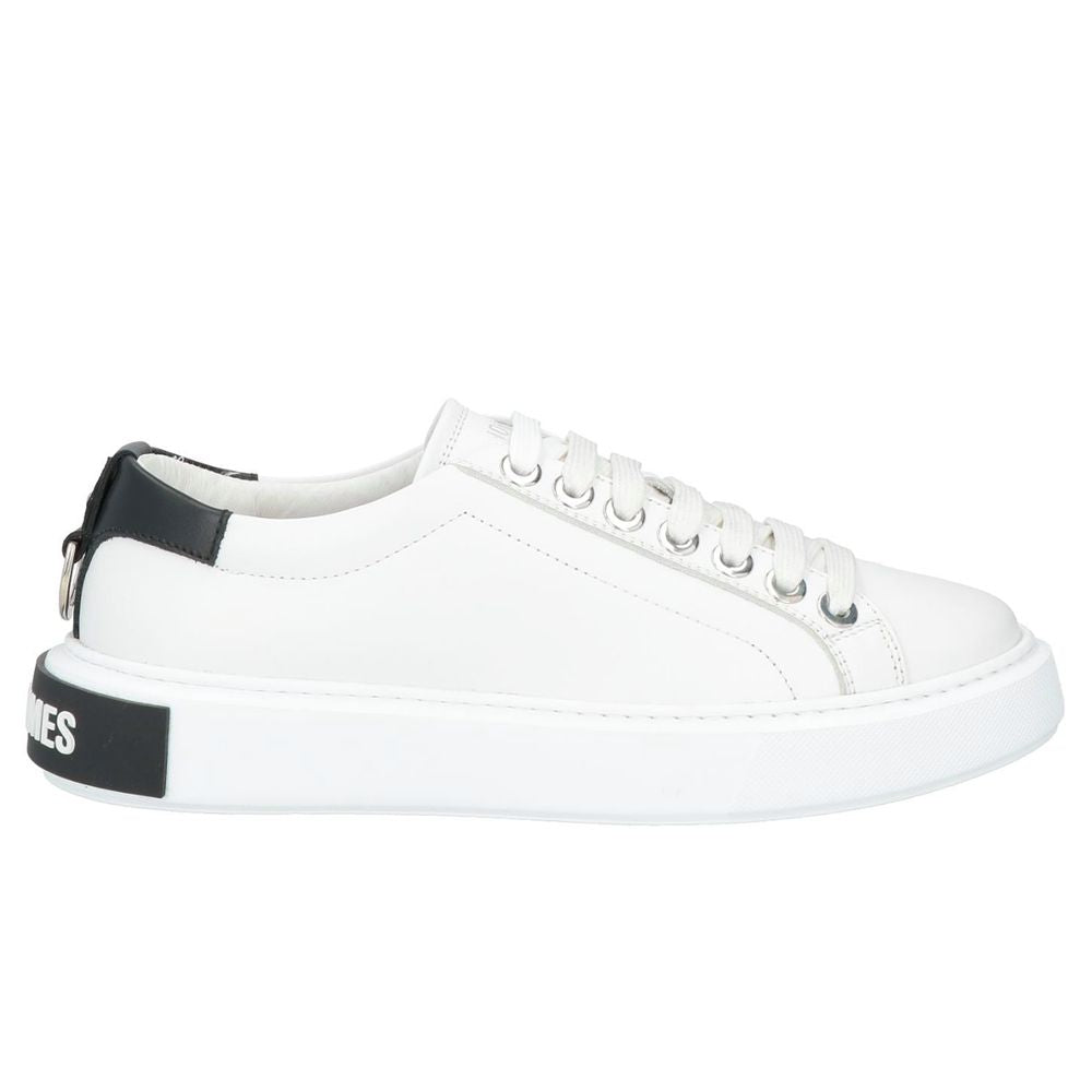 Les Hommes White Calfskin Men Sneaker -   -  Les Hommes.