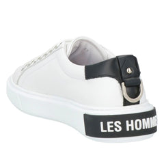 Les Hommes White Calfskin Men Sneaker -   -  Les Hommes.