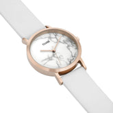 Cluse White Leather Watch -   -  Cluse.