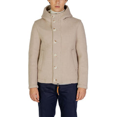 Hydra Clothing Beige Polyester Jackets & Coat -   -  Hydra Clothing.