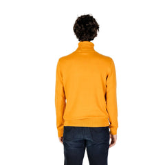 U.S. POLO ASSN. Orange Cotton Turtleneck -   -  U.S. POLO ASSN..
