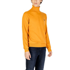 U.S. POLO ASSN. Orange Cotton Turtleneck -   -  U.S. POLO ASSN..
