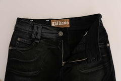 John Galliano Gray Wash Cotton Stretch Regular Fit Jeans -   -  John Galliano.