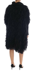 Dolce & Gabbana Black Fringes Wool Pullover Sweater -   -  Dolce & Gabbana.