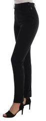 Ermanno Scervino Black Stretch Leggings Pants -   -  Ermanno Scervino.