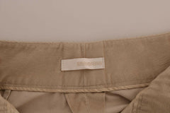 Ermanno Scervino Beige Cotton Bootcut Pants -   -  Ermanno Scervino.