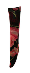 Dolce & Gabbana Multicolor Floral Tulip Nylon Socks -   -  Dolce & Gabbana.