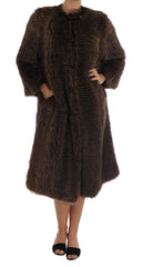 Dolce & Gabbana Brown Raccoon Fur Coat Jacket -   -  Dolce & Gabbana.