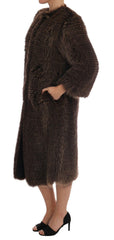 Dolce & Gabbana Brown Raccoon Fur Coat Jacket -   -  Dolce & Gabbana.