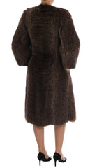 Dolce & Gabbana Brown Raccoon Fur Coat Jacket -   -  Dolce & Gabbana.