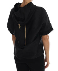 Dolce & Gabbana Black Fairy Tale Crystal Hooded Sweater -   -  Dolce & Gabbana.