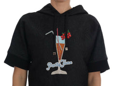 Dolce & Gabbana Black Fairy Tale Crystal Hooded Sweater -   -  Dolce & Gabbana.