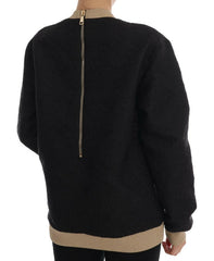 Dolce & Gabbana Black Fairy Tale Brocade Zipper Sweater -   -  Dolce & Gabbana.