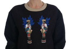 Dolce & Gabbana Black Fairy Tale Brocade Zipper Sweater -   -  Dolce & Gabbana.
