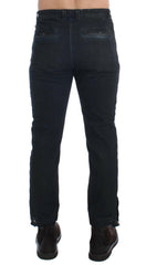 Costume National Blue Cotton Slim Pants Denim Jeans -   -  Costume National.