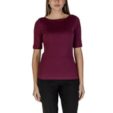 Street One Purple Cotton T-Shirt -   -  Street One.