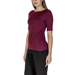 Street One Purple Cotton T-Shirt -   -  Street One.