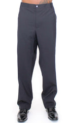 Dolce & Gabbana Black Wool Stretch Pleated Pants -   -  Dolce & Gabbana.