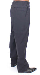 Dolce & Gabbana Black Wool Stretch Pleated Pants -   -  Dolce & Gabbana.