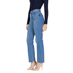 Vero Moda Light Blue Cotton Mom Jean -   -  Vero Moda.