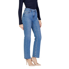 Vero Moda Light Blue Cotton Mom Jean -   -  Vero Moda.