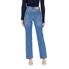 Vero Moda Light Blue Cotton Mom Jean -   -  Vero Moda.