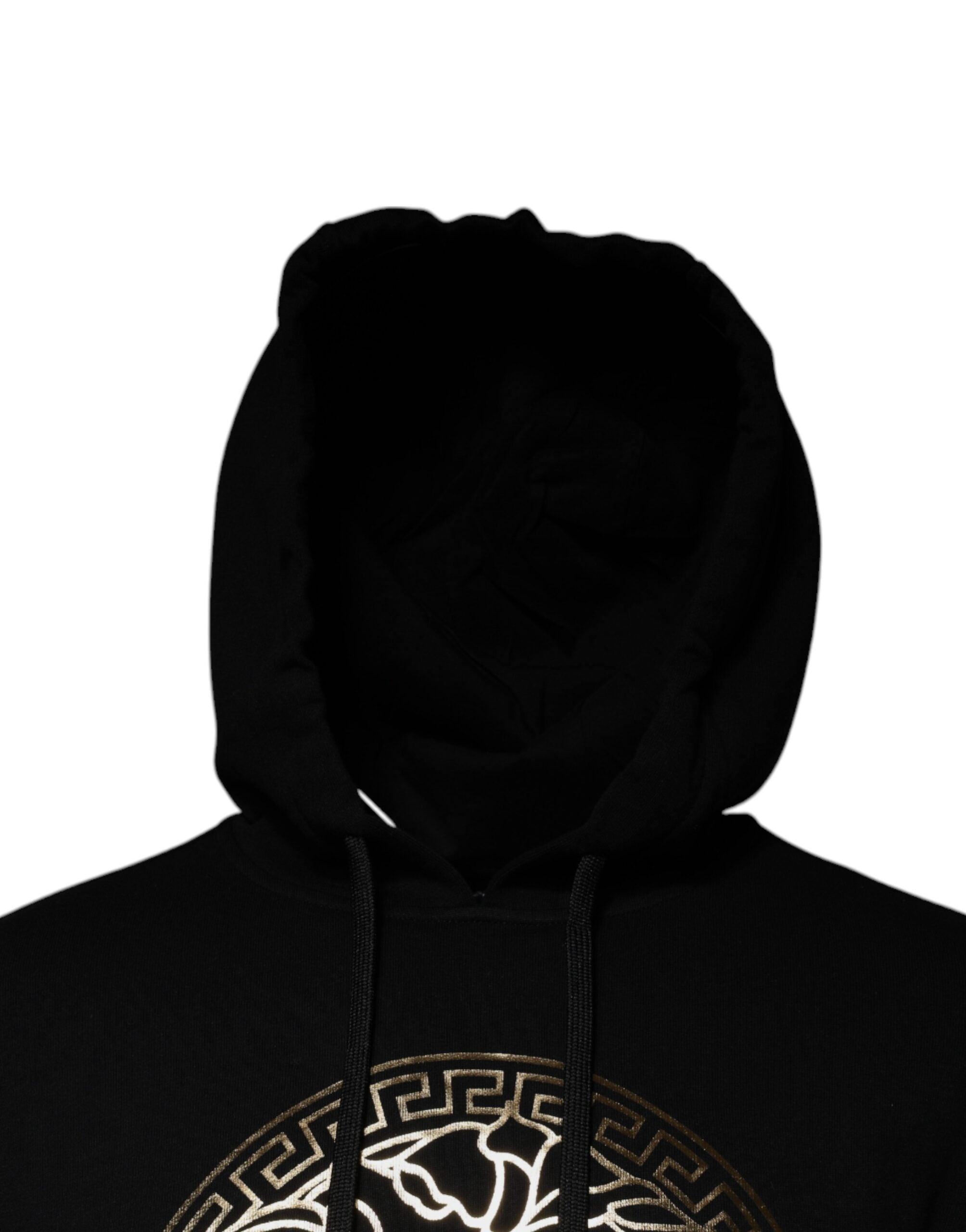 Versace Black Medusa Cotton Hoodie Pullover Sweatshirt Sweater -   -  Versace. Versace Black Medusa Cotton Hoodie Pullover Sweatshirt Sweater -   -  Versace.
