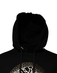 Versace Black Medusa Cotton Hoodie Pullover Sweatshirt Sweater -   -  Versace.