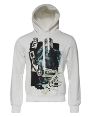 Dolce & Gabbana White Caesar Cotton Hooded Pullover Sweater -   -  Dolce & Gabbana.