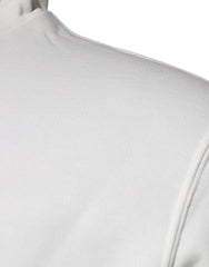 Dolce & Gabbana White Caesar Cotton Hooded Pullover Sweater -   -  Dolce & Gabbana.