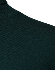 Dolce & Gabbana Green Cashmere Turtleneck Men Pullover Sweater -   -  Dolce & Gabbana.