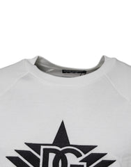 Dolce & Gabbana White DG Sport Crew Neck Short Sleeve T-shirt -   -  Dolce & Gabbana.