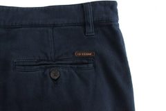 GF Ferre Blue Stretch Straight Fit Pants Chinos -   -  GF Ferre.