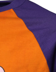 Dolce & Gabbana Orange Purple Graphic Print Short Sleeves T-shirt -   -  Dolce & Gabbana.