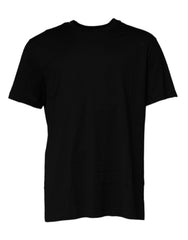 Dolce & Gabbana Black Crew Neck Short Sleeve T-shirt -   -  Dolce & Gabbana.