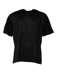 Dolce & Gabbana Black Crew Neck Short Sleeve T-shirt -   -  Dolce & Gabbana.