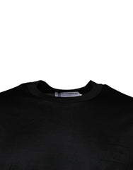 Dolce & Gabbana Black Crew Neck Short Sleeve T-shirt -   -  Dolce & Gabbana.