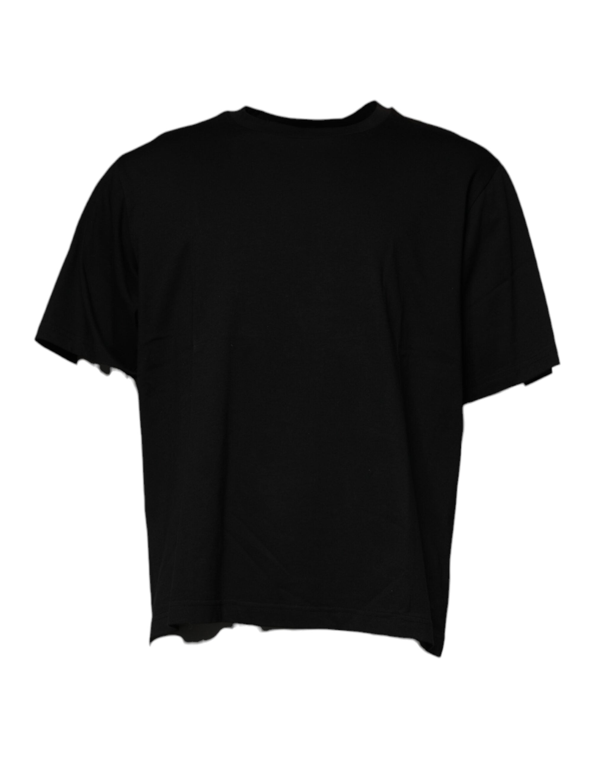 Dolce & Gabbana Black Crew Neck Short Sleeve T-shirt -   -  Dolce & Gabbana.