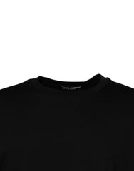 Dolce & Gabbana Black Crew Neck Short Sleeve T-shirt -   -  Dolce & Gabbana.