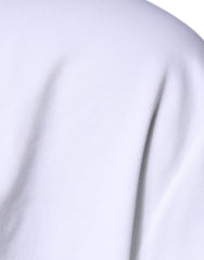 Dolce & Gabbana White DG Logo Cotton Crew Neck T-shirt -   -  Dolce & Gabbana.