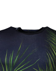 Dolce & Gabbana Blue Tree Print CrewNeck Short Sleeve T-shirt -   -  Dolce & Gabbana.