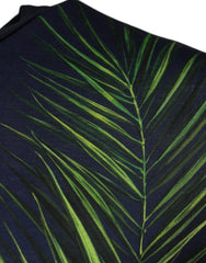Dolce & Gabbana Blue Tree Print CrewNeck Short Sleeve T-shirt -   -  Dolce & Gabbana.