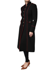 Dolce & Gabbana Black Single Breasted Trench Coat Jacket -   -  Dolce & Gabbana.