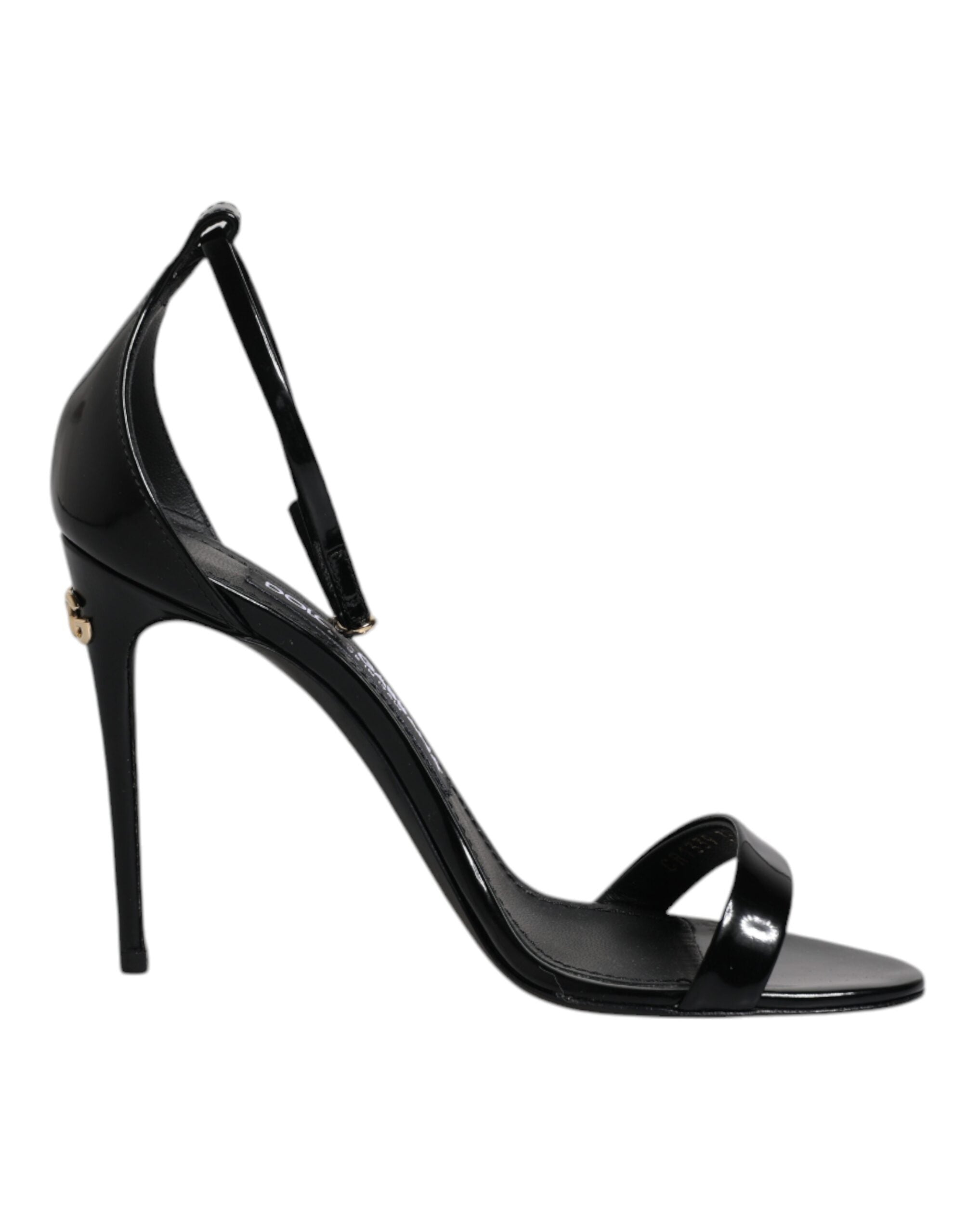 Dolce & Gabbana Black KEIRA Heels Ankle Strap Sandals Shoes -   -  Dolce & Gabbana.